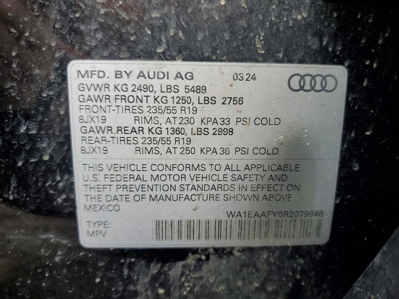 2024 AUDI Q5 PREMIUM PLUS 45 photo 37