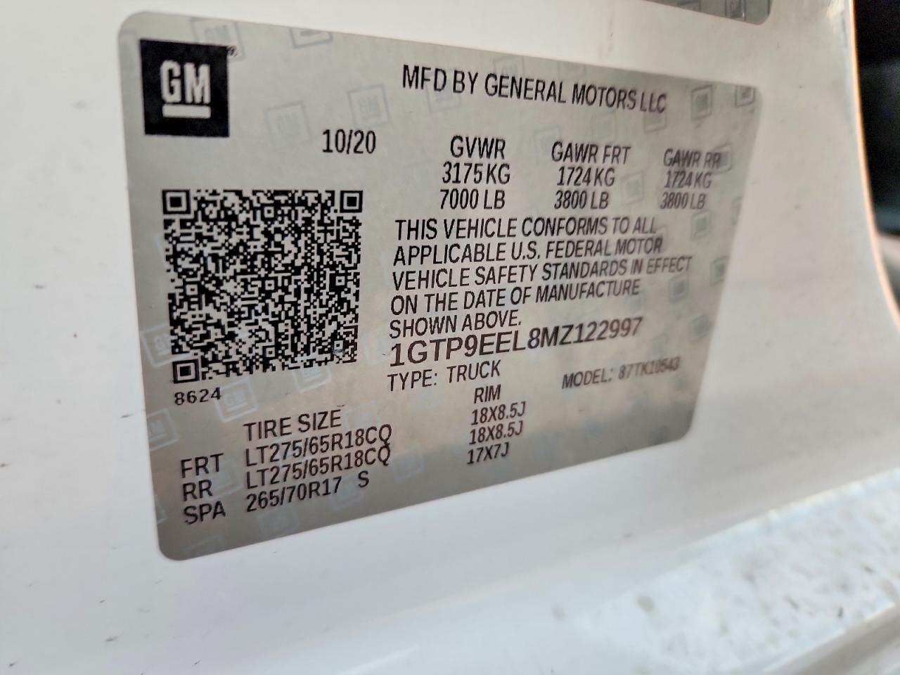 2021 GMC SIERRA K1500 AT4 photo 23