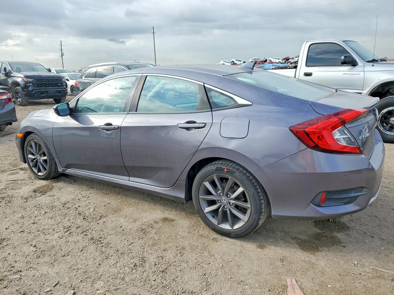 2020 HONDA CIVIC EX photo 2