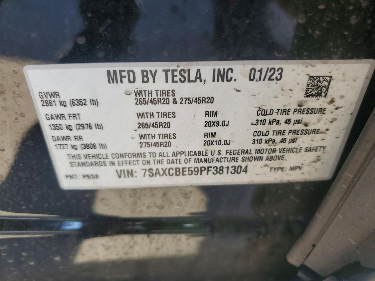 2023 TESLA MODEL X photo 13