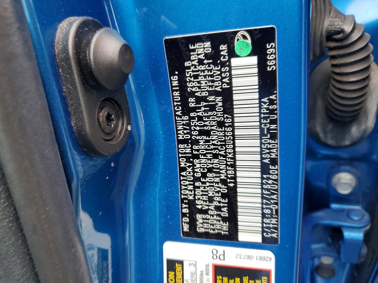 2016 TOYOTA CAMRY SPECIAL EDITION photo 25