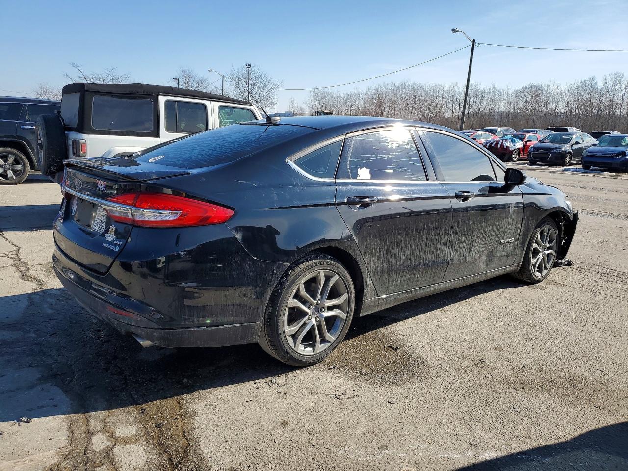 2017 FORD FUSION SE HYBRID photo 3