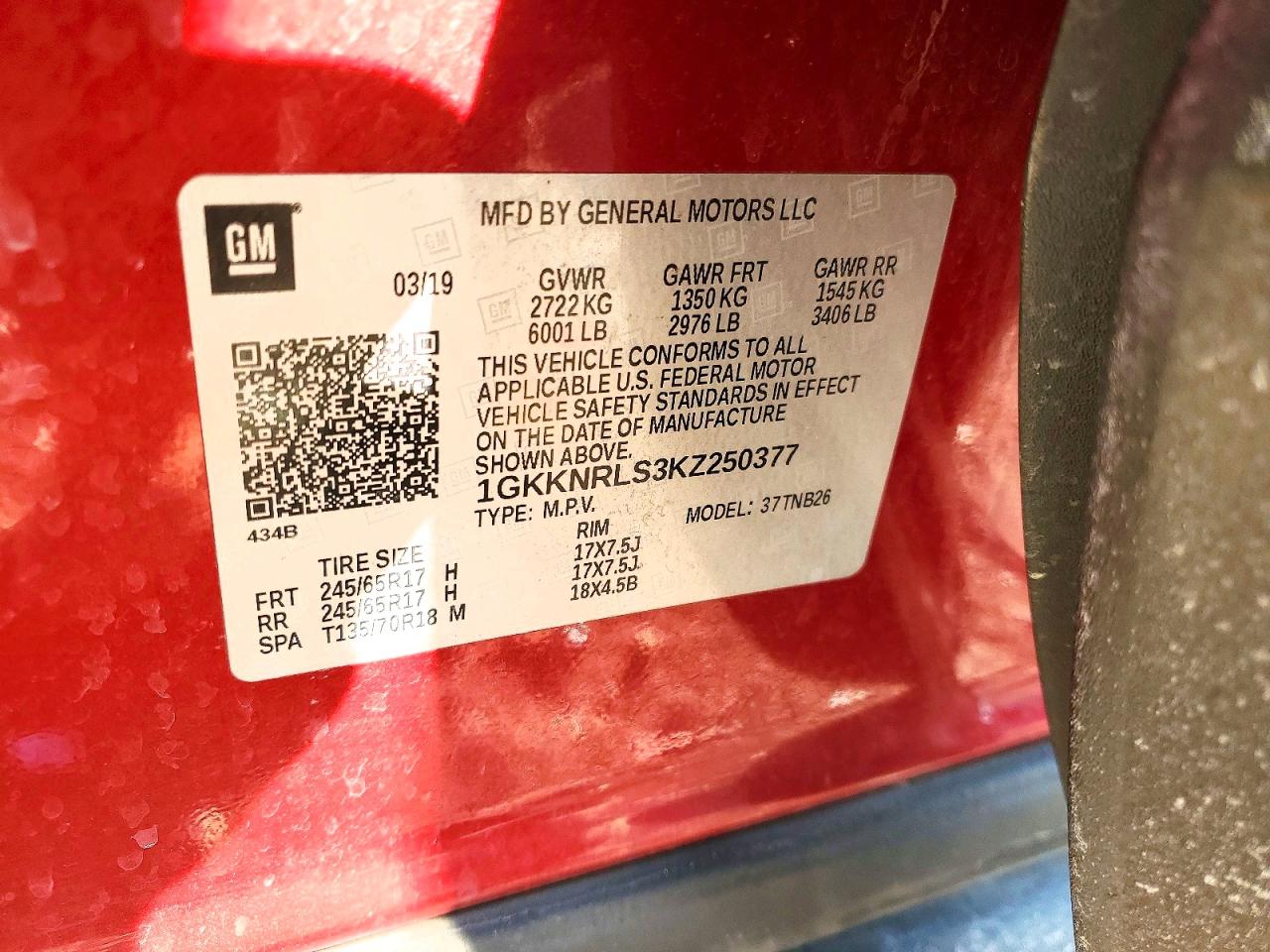 2019 GMC ACADIA SLE photo 27