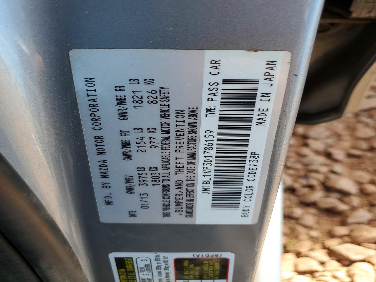 2013 MAZDA 3 I photo 23
