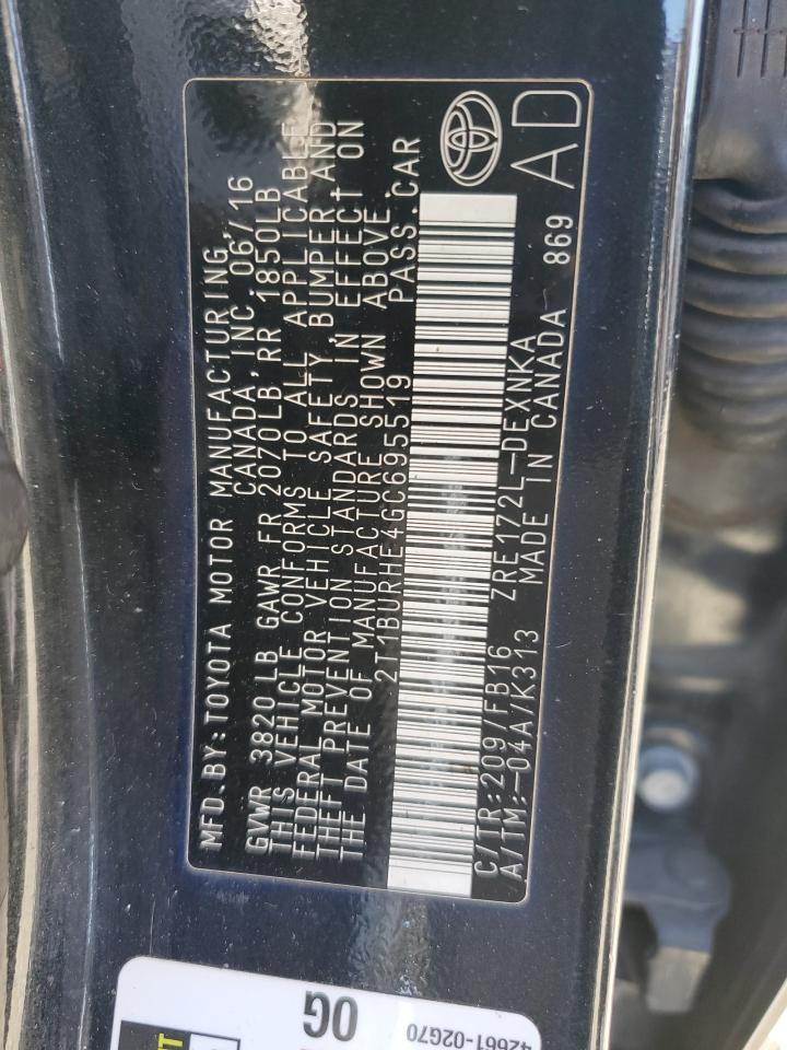 2016 TOYOTA COROLLA L photo 23