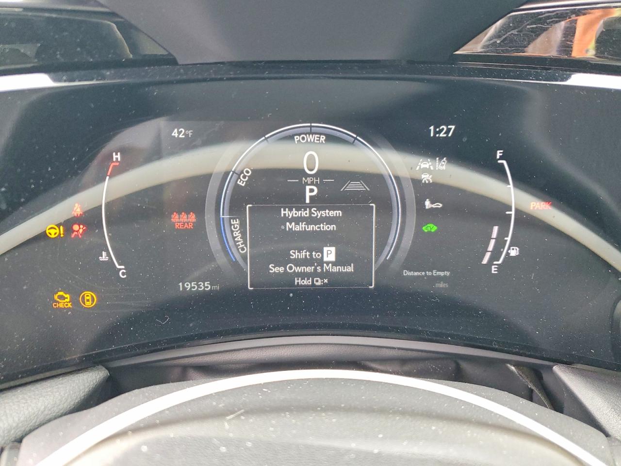 2024 LEXUS NX 350H BASE photo 9