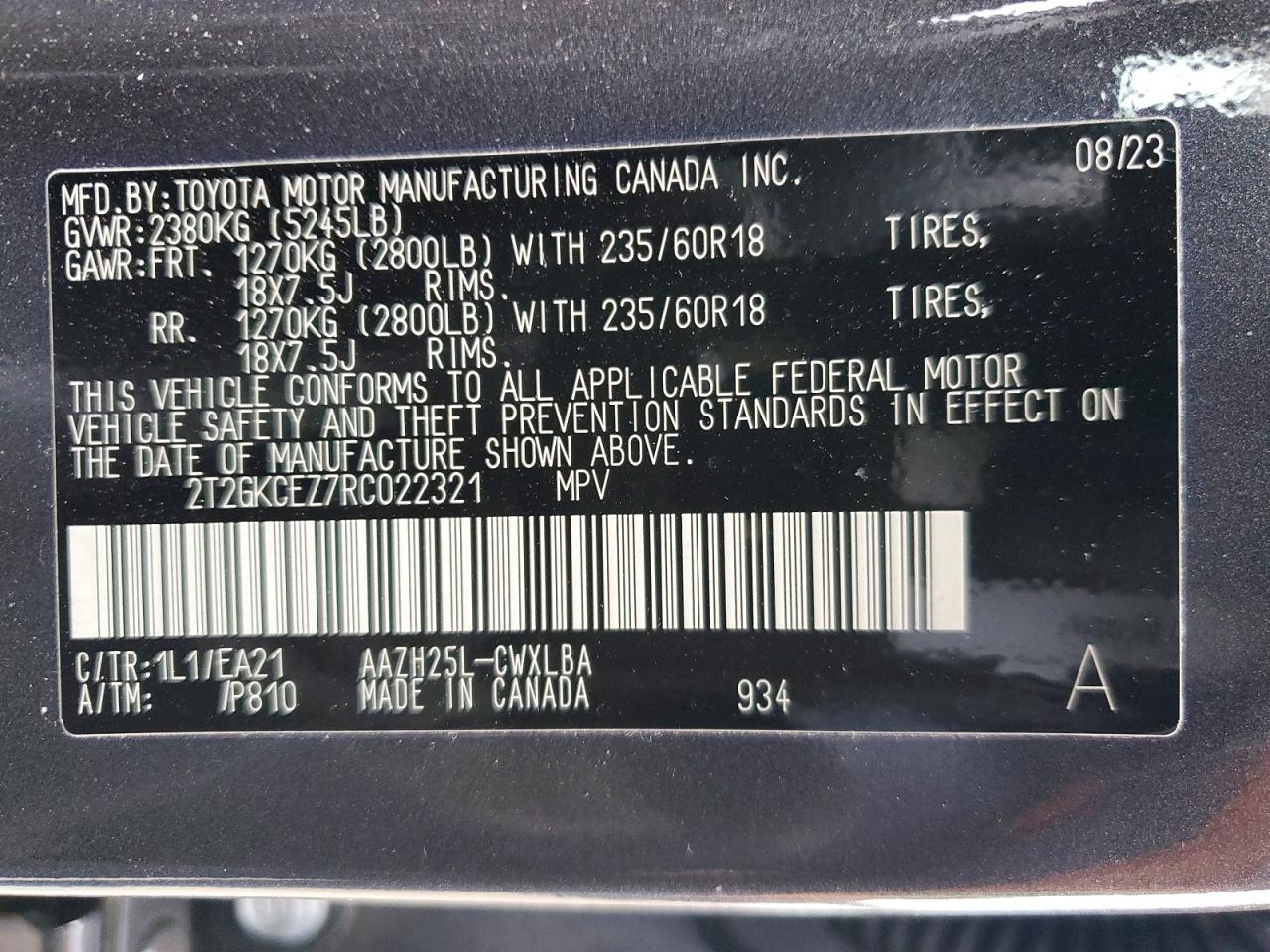 2024 LEXUS NX 350H BASE photo 13