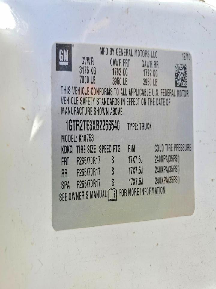2011 GMC SIERRA K1500 photo 34