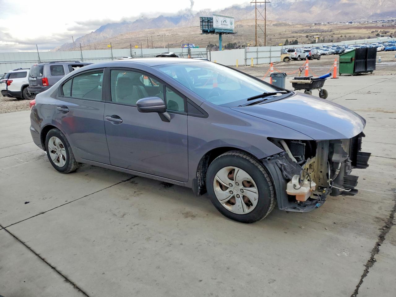 2014 HONDA CIVIC LX photo 7