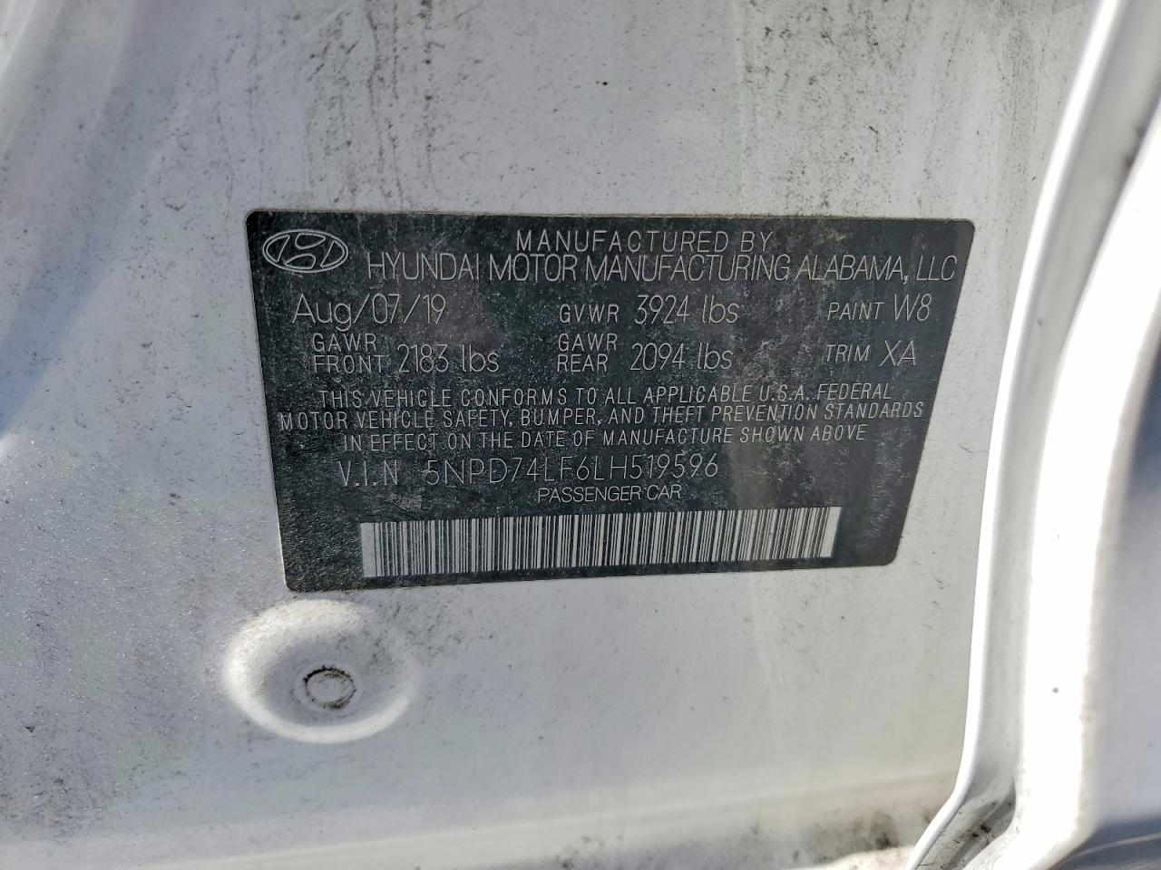 2020 HYUNDAI ELANTRA SE photo 13
