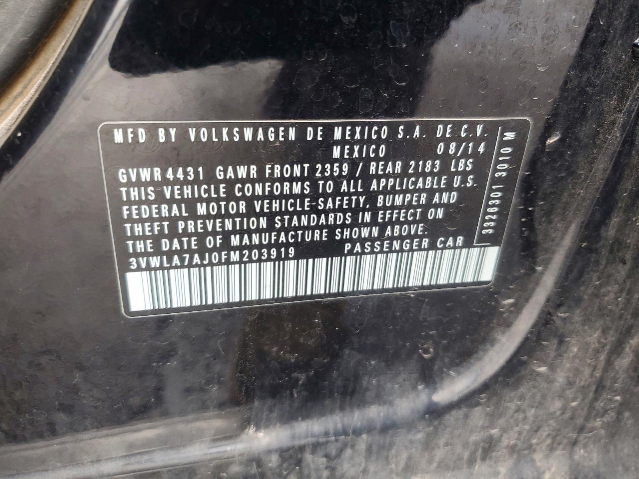 2015 VOLKSWAGEN JETTA TDI photo 25