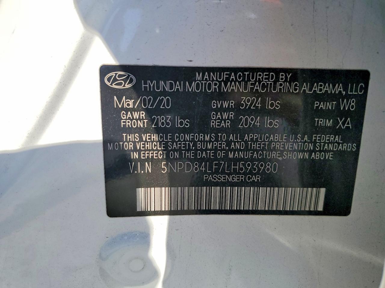 2020 HYUNDAI ELANTRA VALUE EDITION photo 13