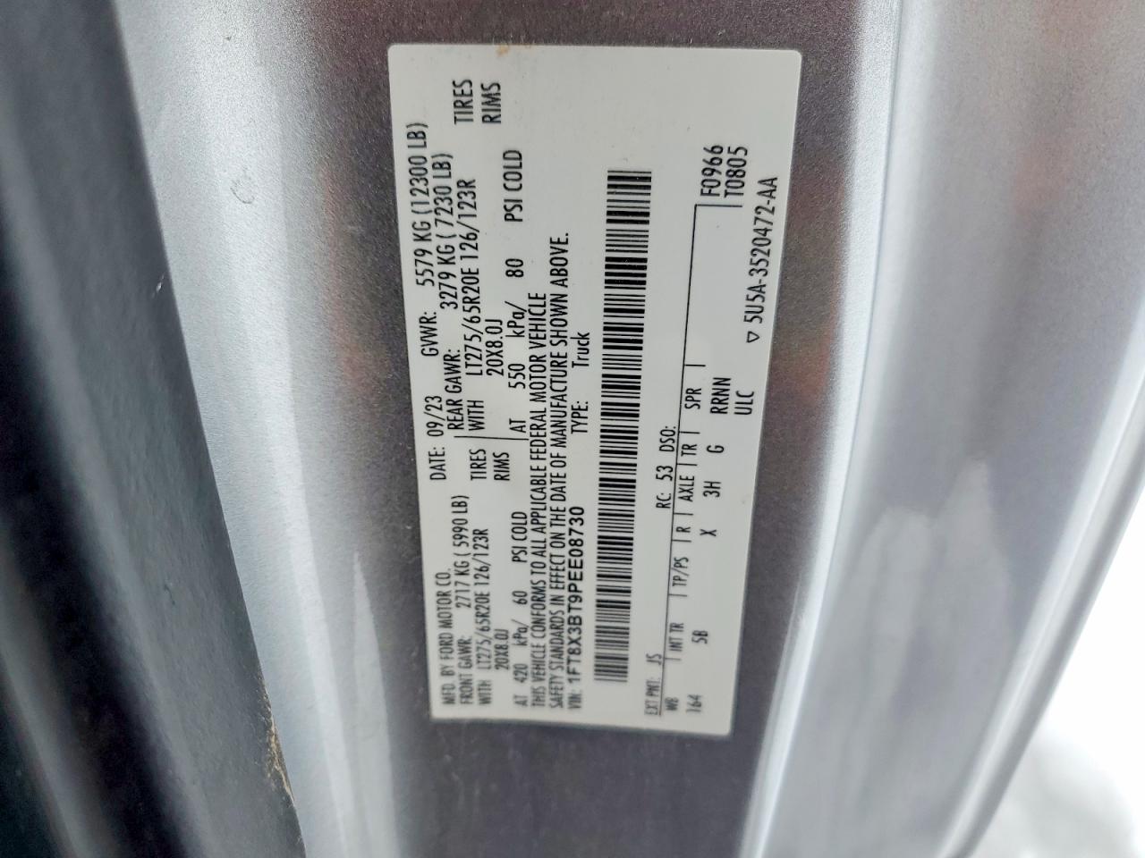2023 FORD F350 SUPER DUTY photo 37