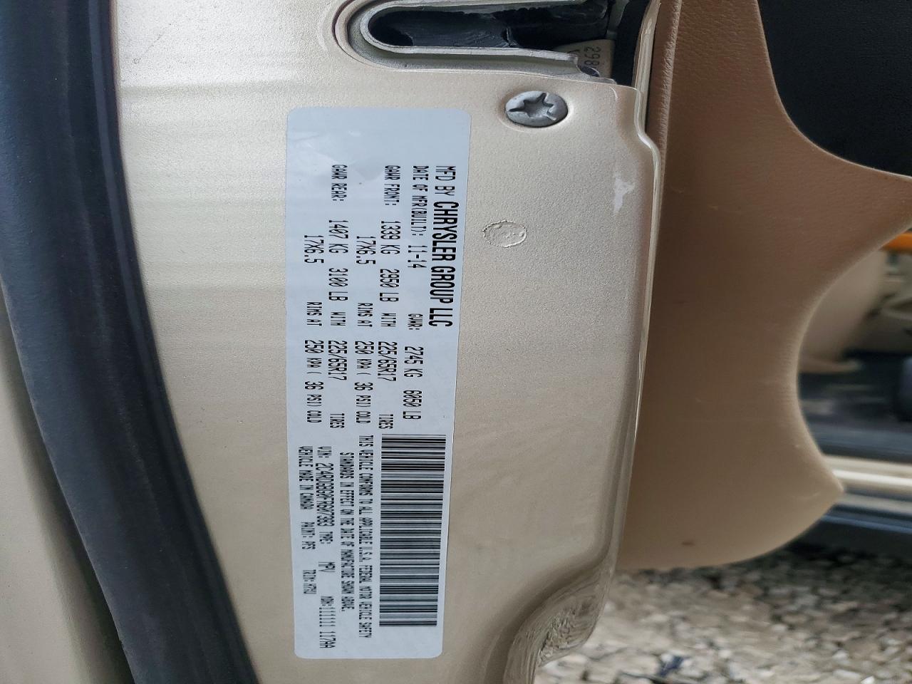 2015 DODGE GRAND CARAVAN SE photo 13