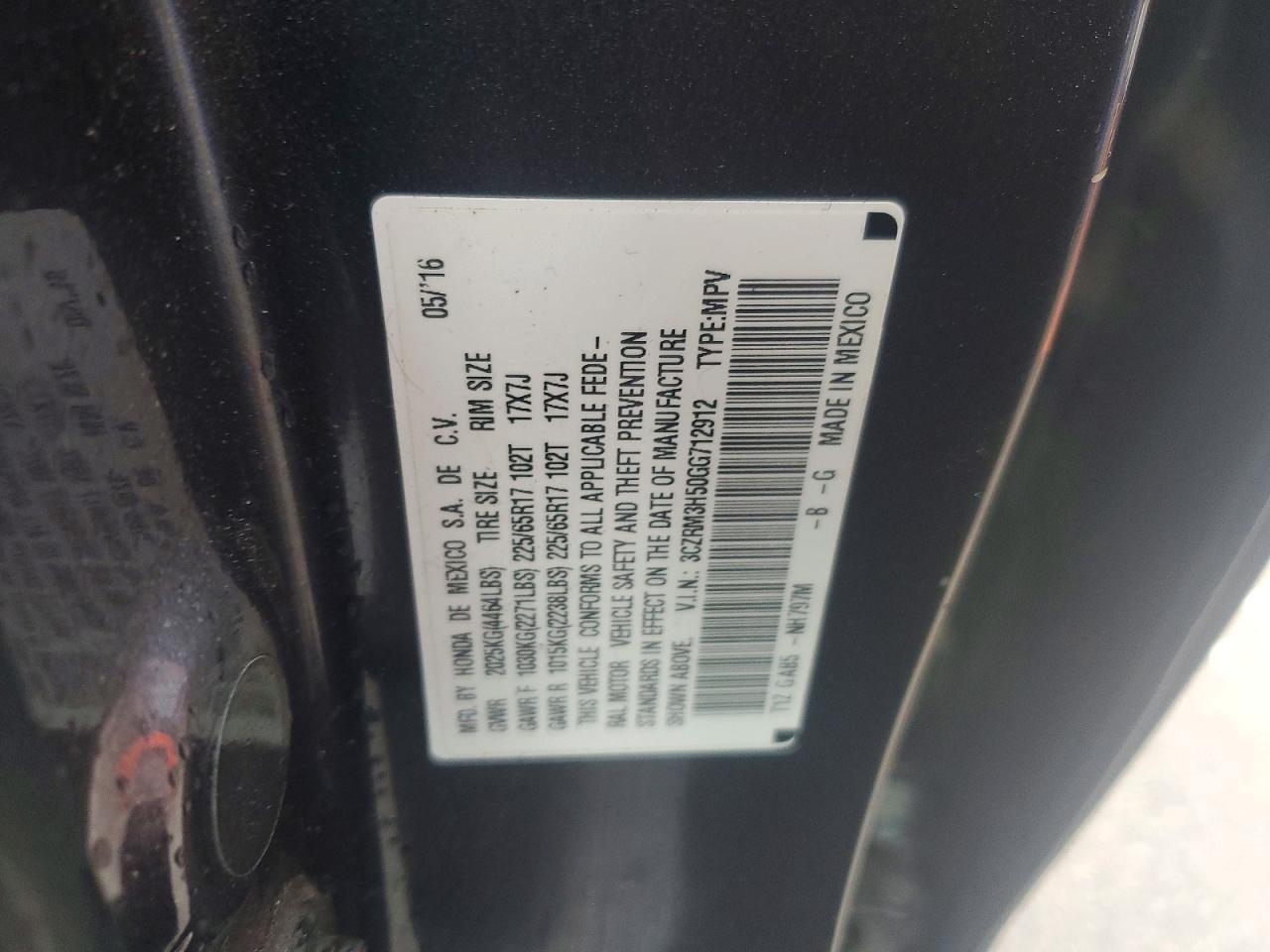 2016 HONDA CR-V EX photo 27