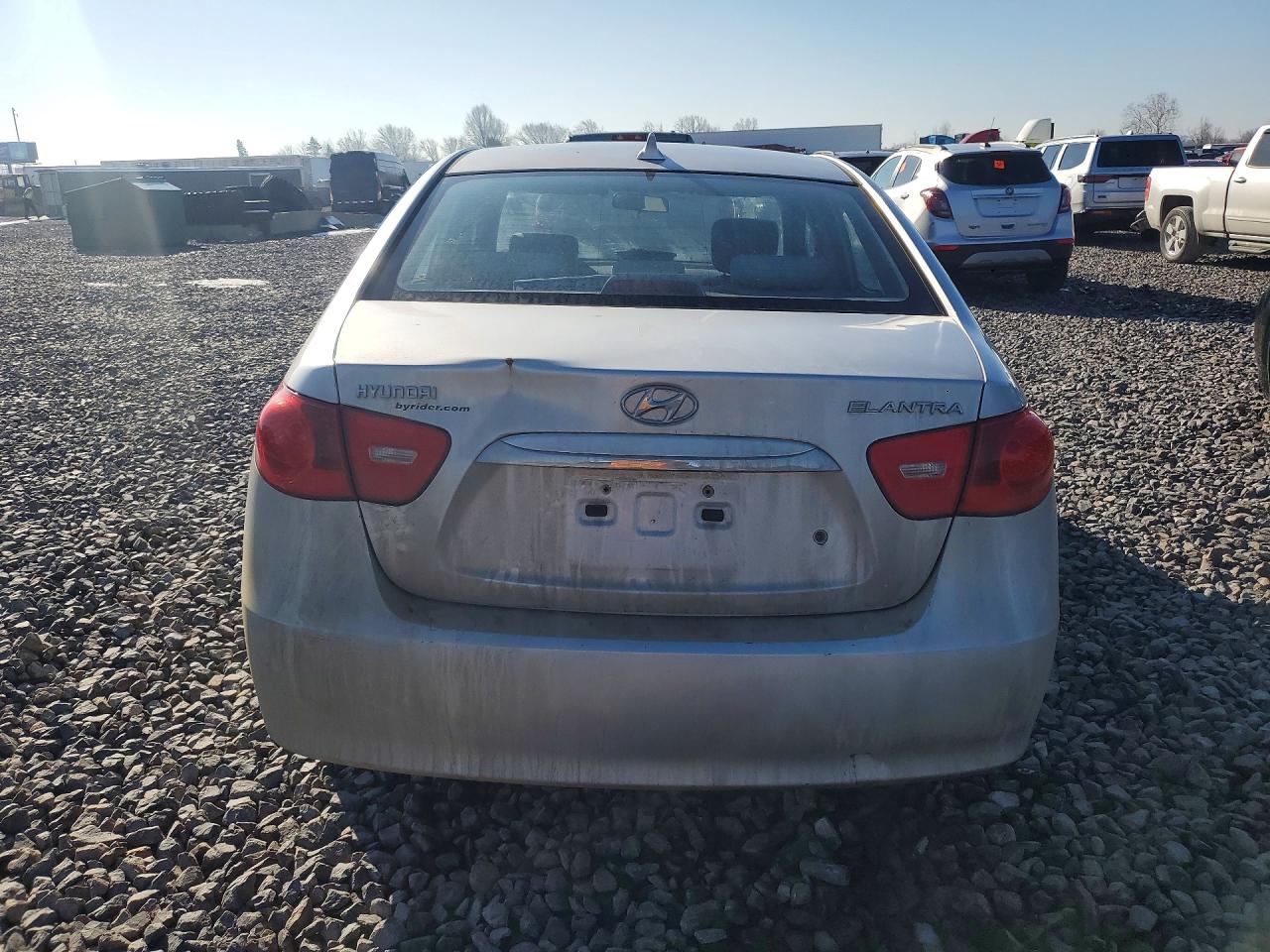2010 HYUNDAI ELANTRA BLUE photo 6