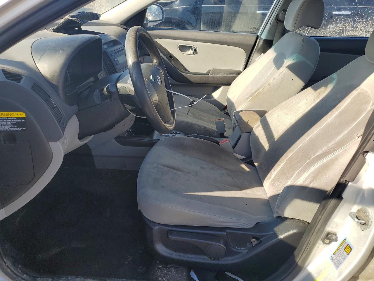 2010 HYUNDAI ELANTRA BLUE photo 7
