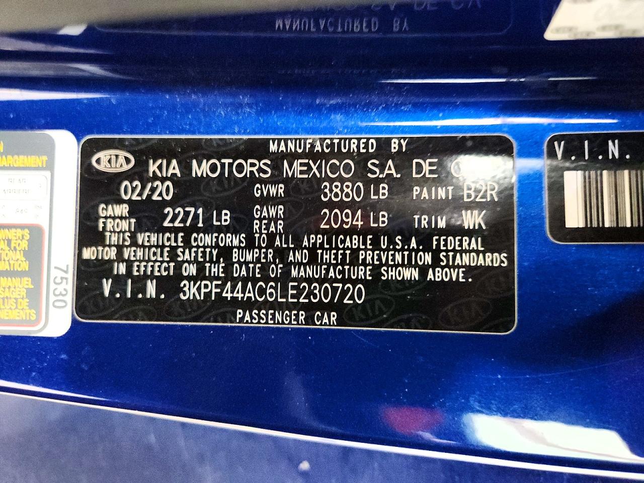 2020 KIA FORTE GT photo 12
