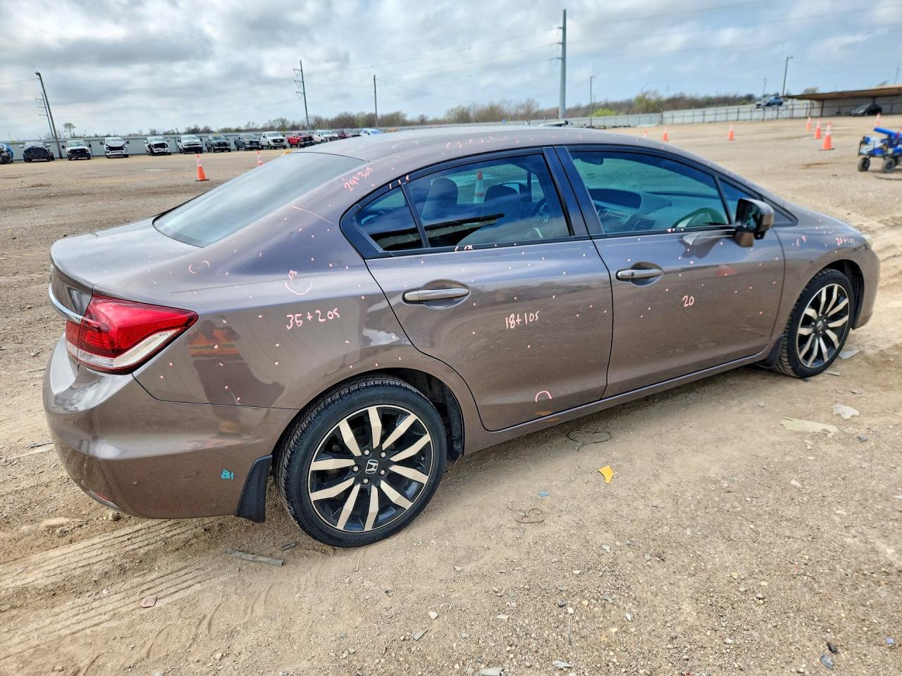 2014 HONDA CIVIC photo 5