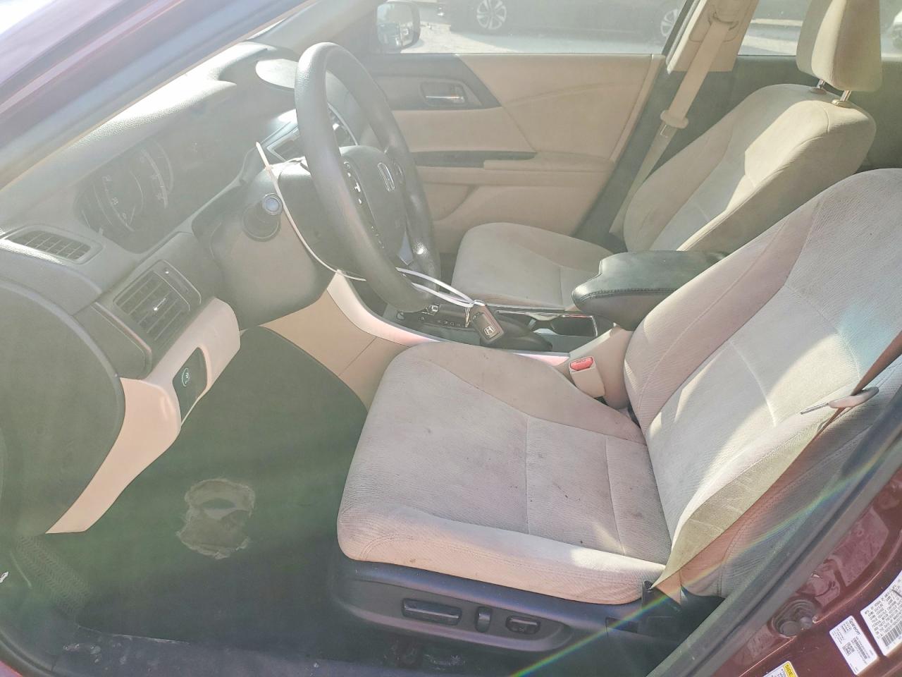 2013 HONDA ACCORD EX photo 7