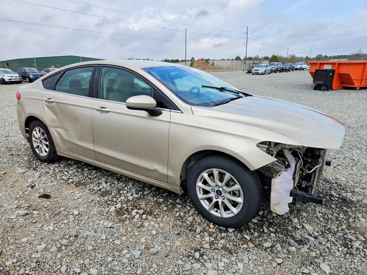 2017 FORD FUSION S photo 4