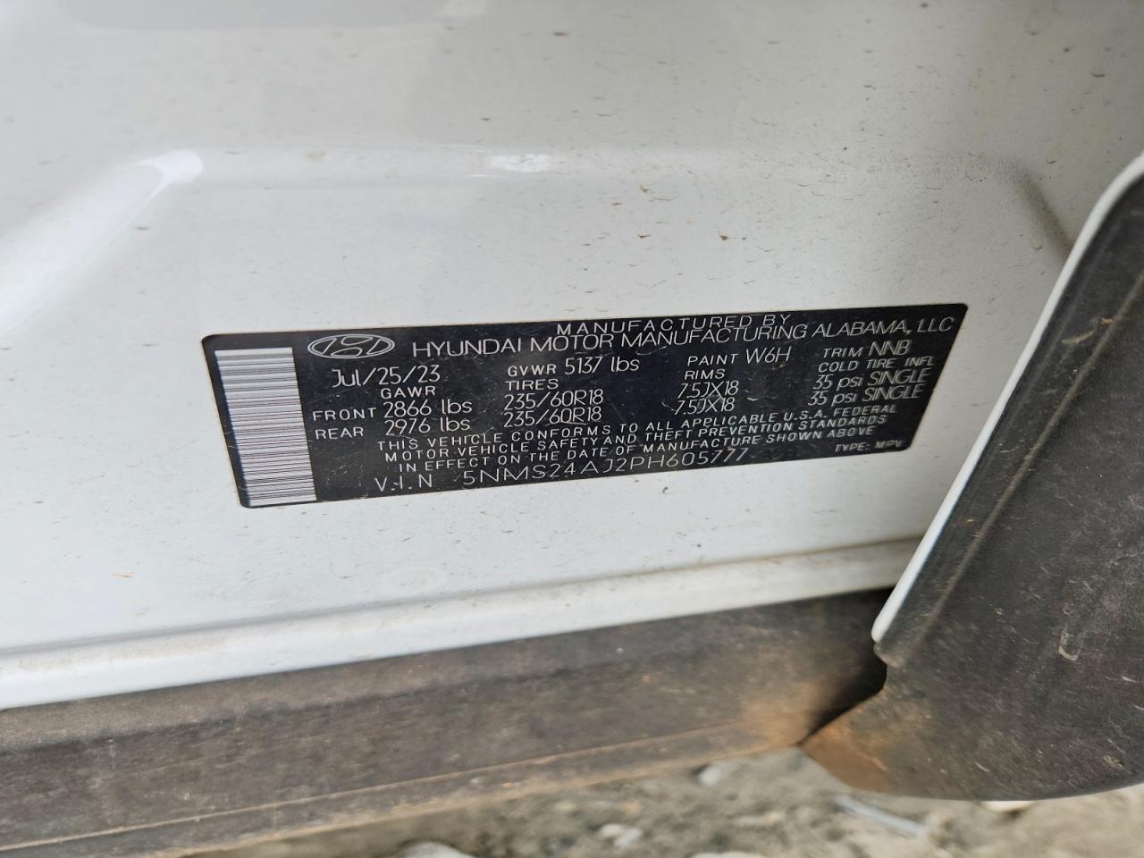 2023 HYUNDAI SANTA FE SEL photo 37