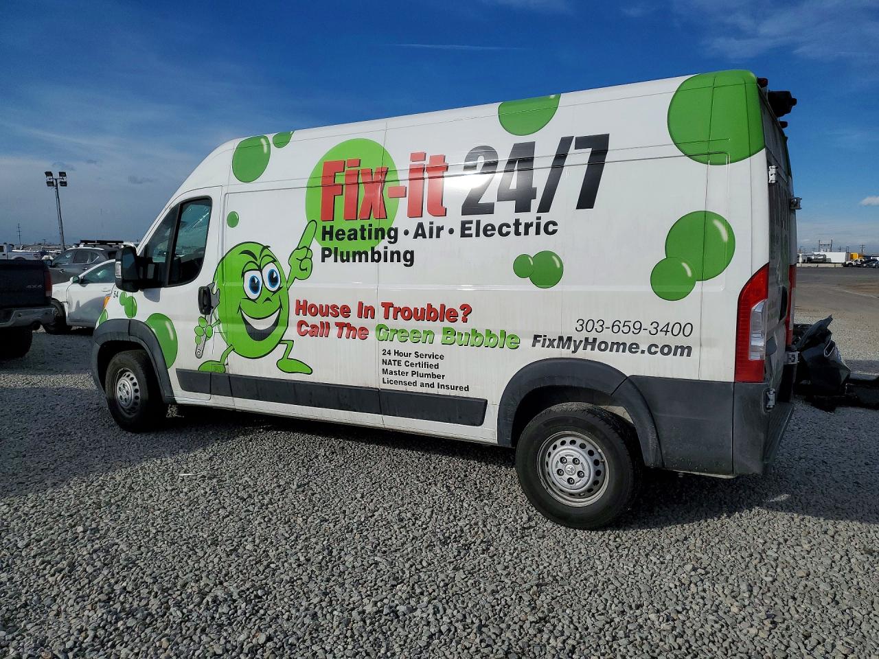 2025 RAM PROMASTER 2500 UTILITY / SERVICE VAN photo 2