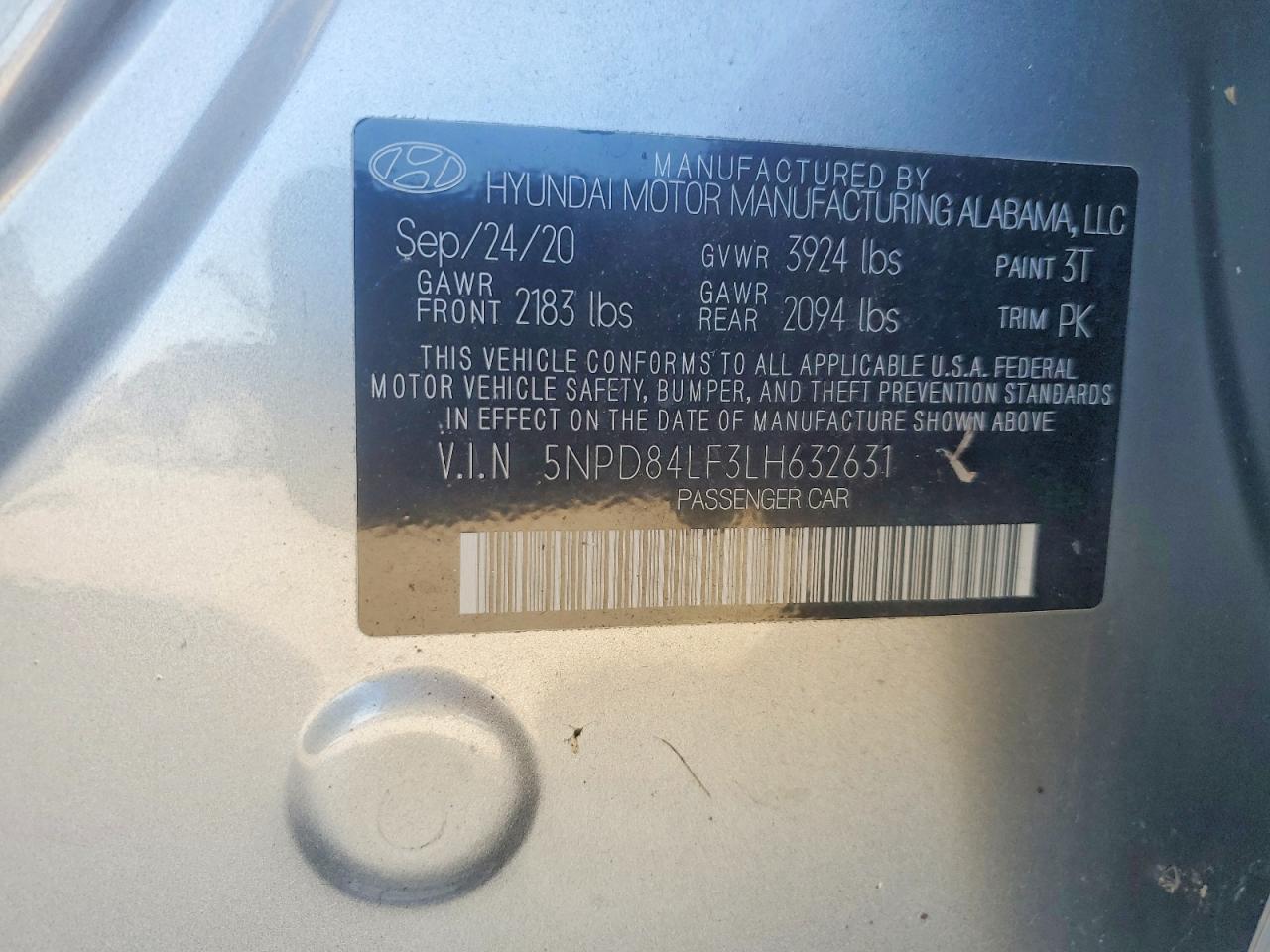 2020 HYUNDAI ELANTRA SEL photo 34