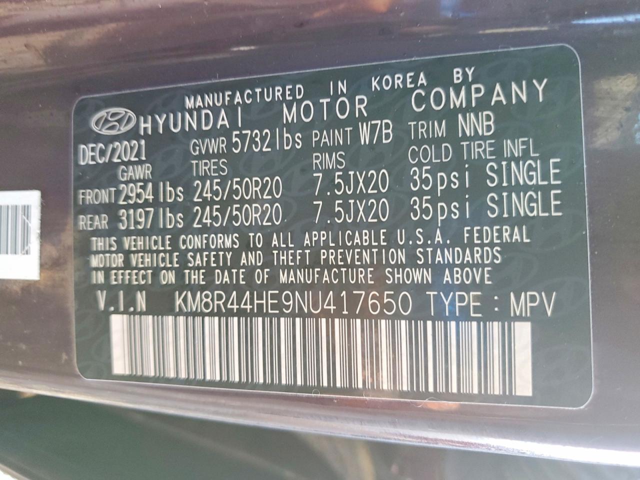 2022 HYUNDAI PALISADE SEL photo 25