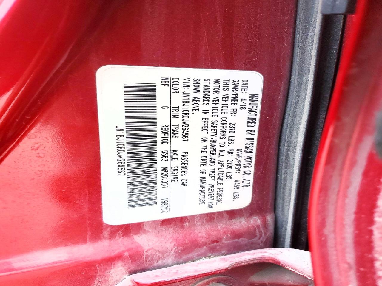 2018 NISSAN ROGUE SPORT S photo 25
