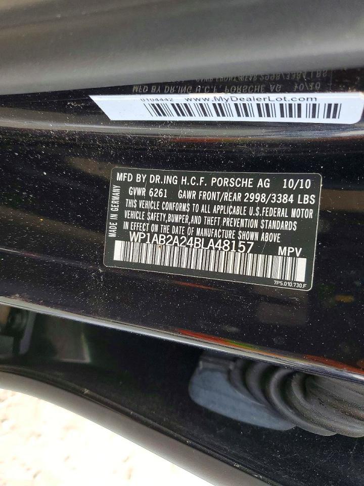 2011 PORSCHE CAYENNE S photo 37