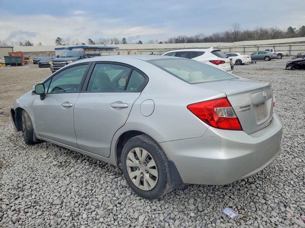 2012 HONDA CIVIC LX photo 2