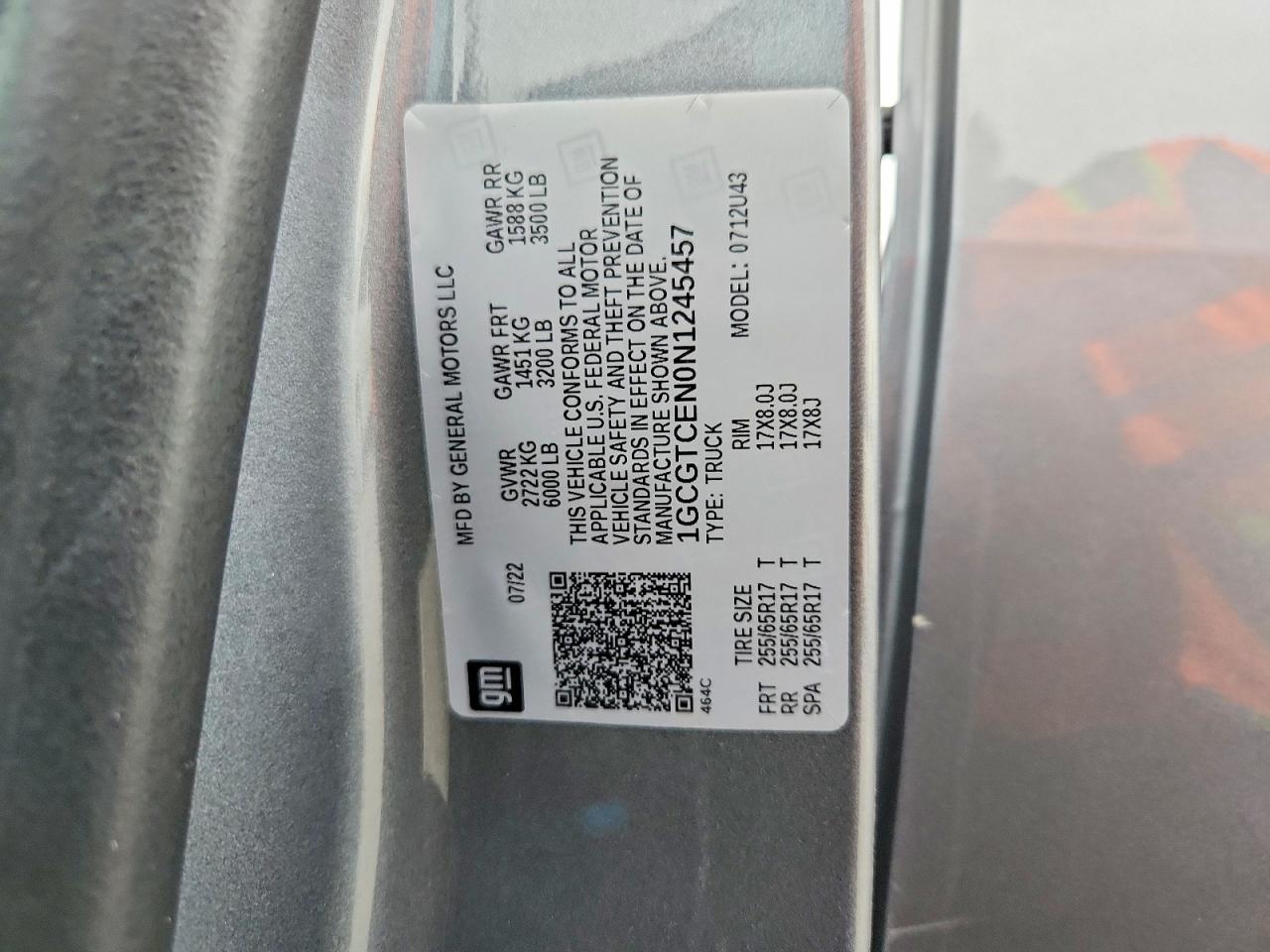 2022 CHEVROLET COLORADO LT photo 12