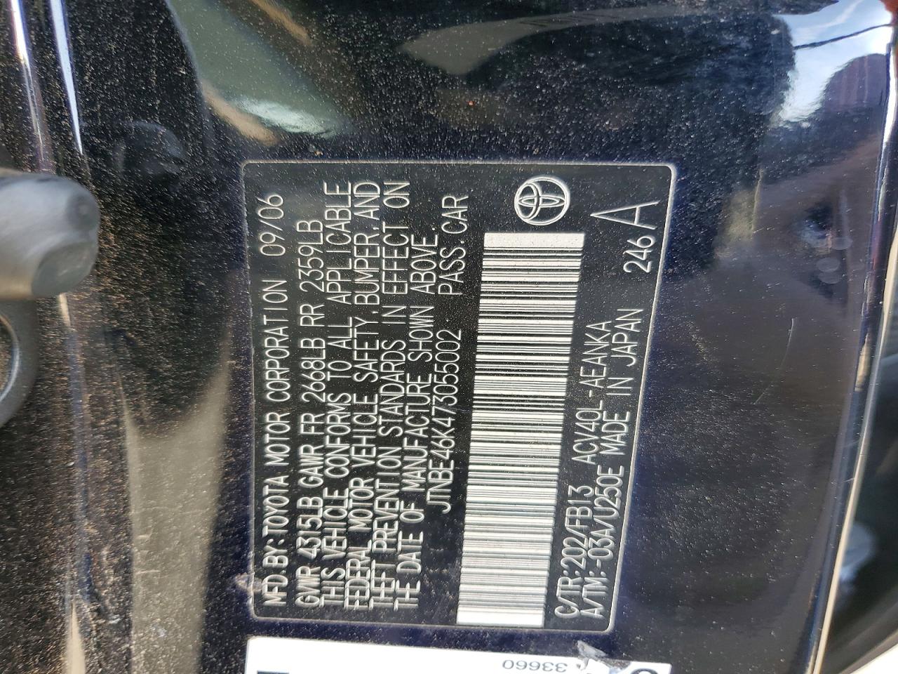 2007 TOYOTA CAMRY CE photo 12