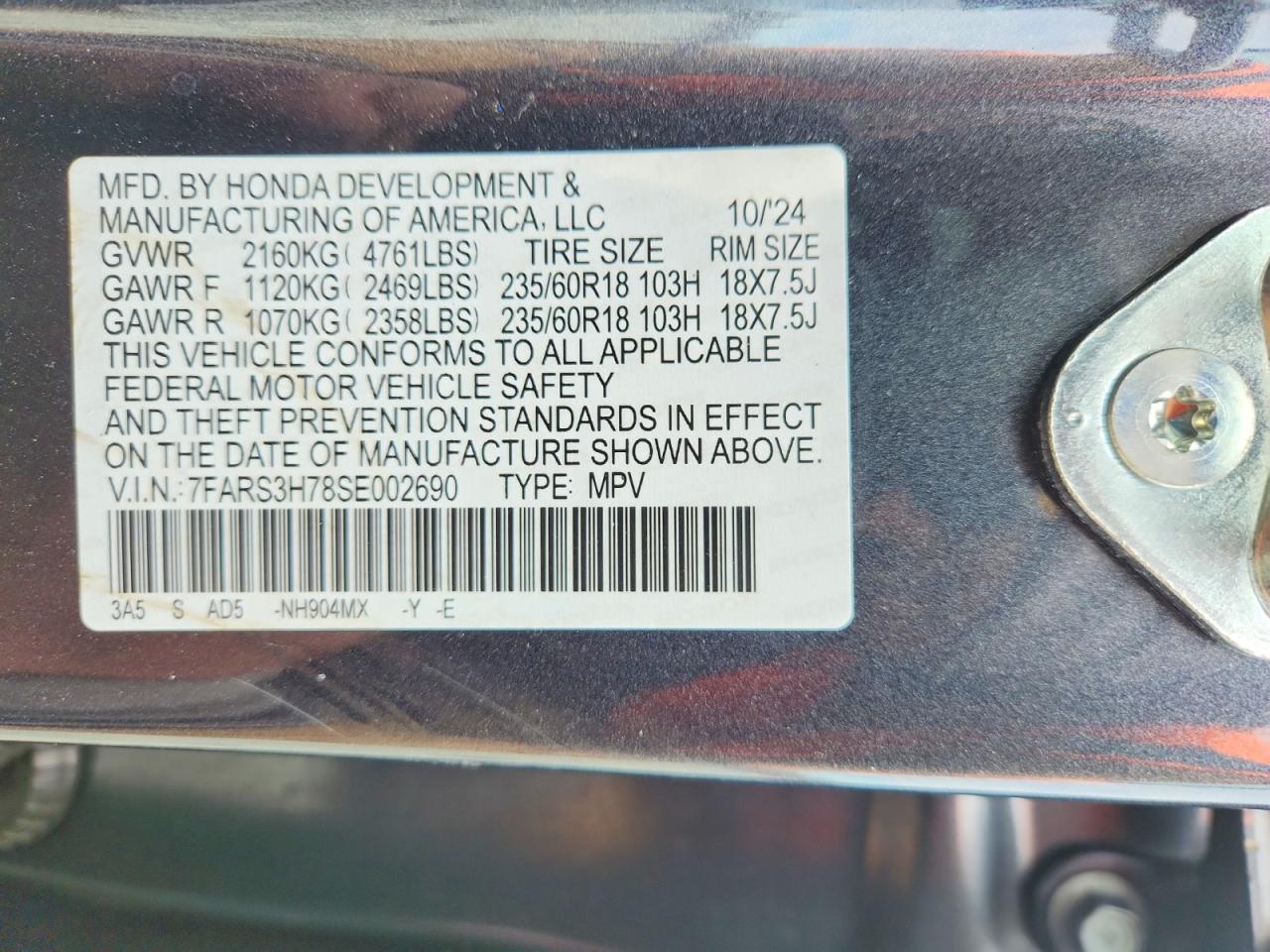 2025 HONDA CR-V EXL photo 13