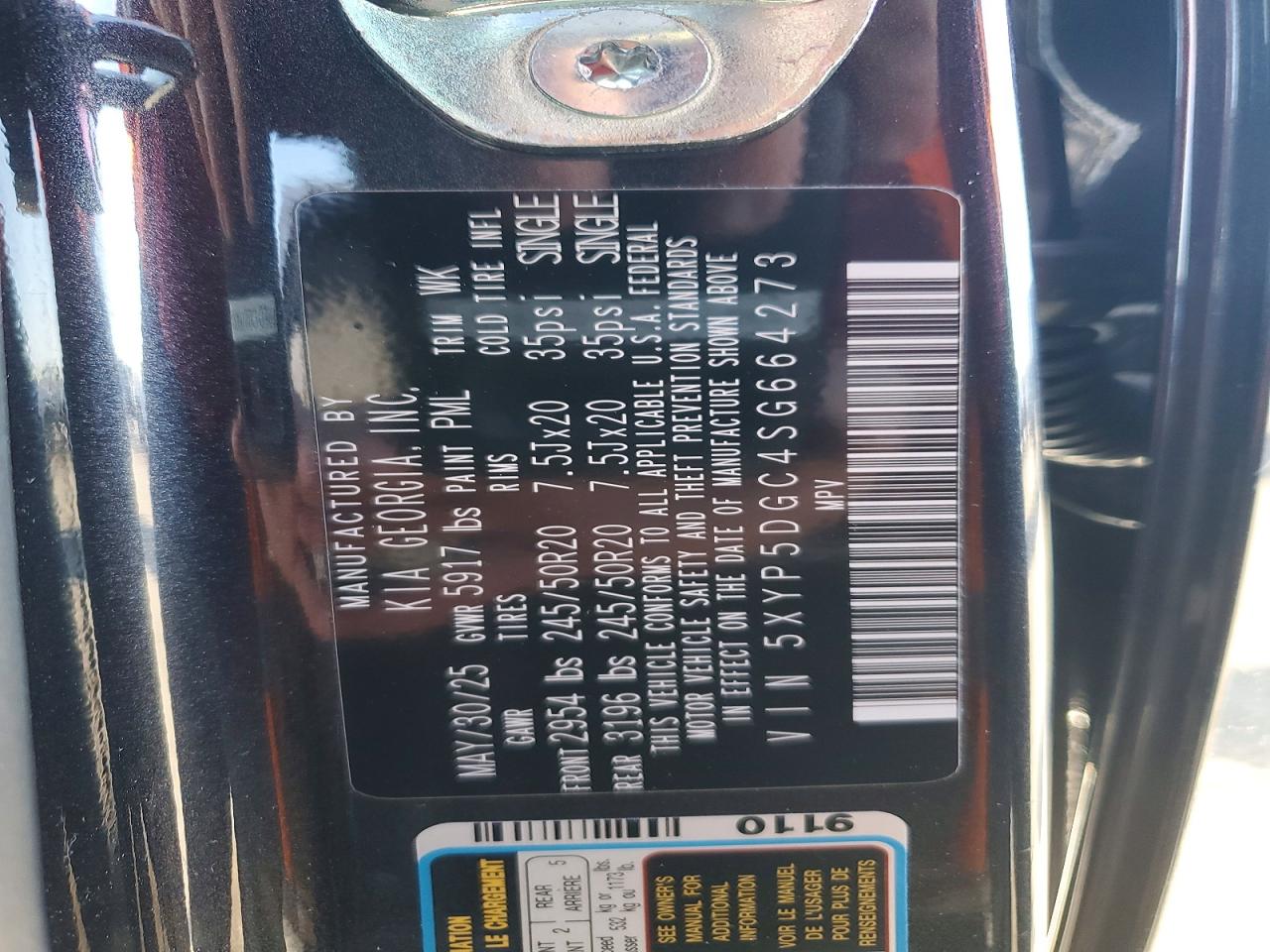 2025 KIA TELLURIDE SX photo 13