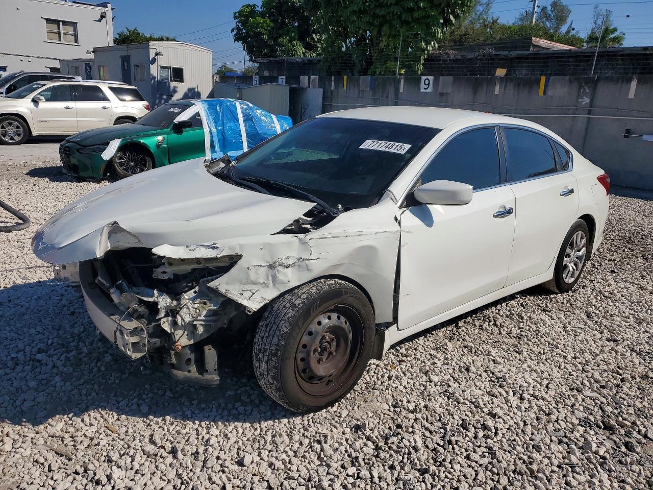 2018 NISSAN ALTIMA 2.5 S — FRONT END damage — photo 1