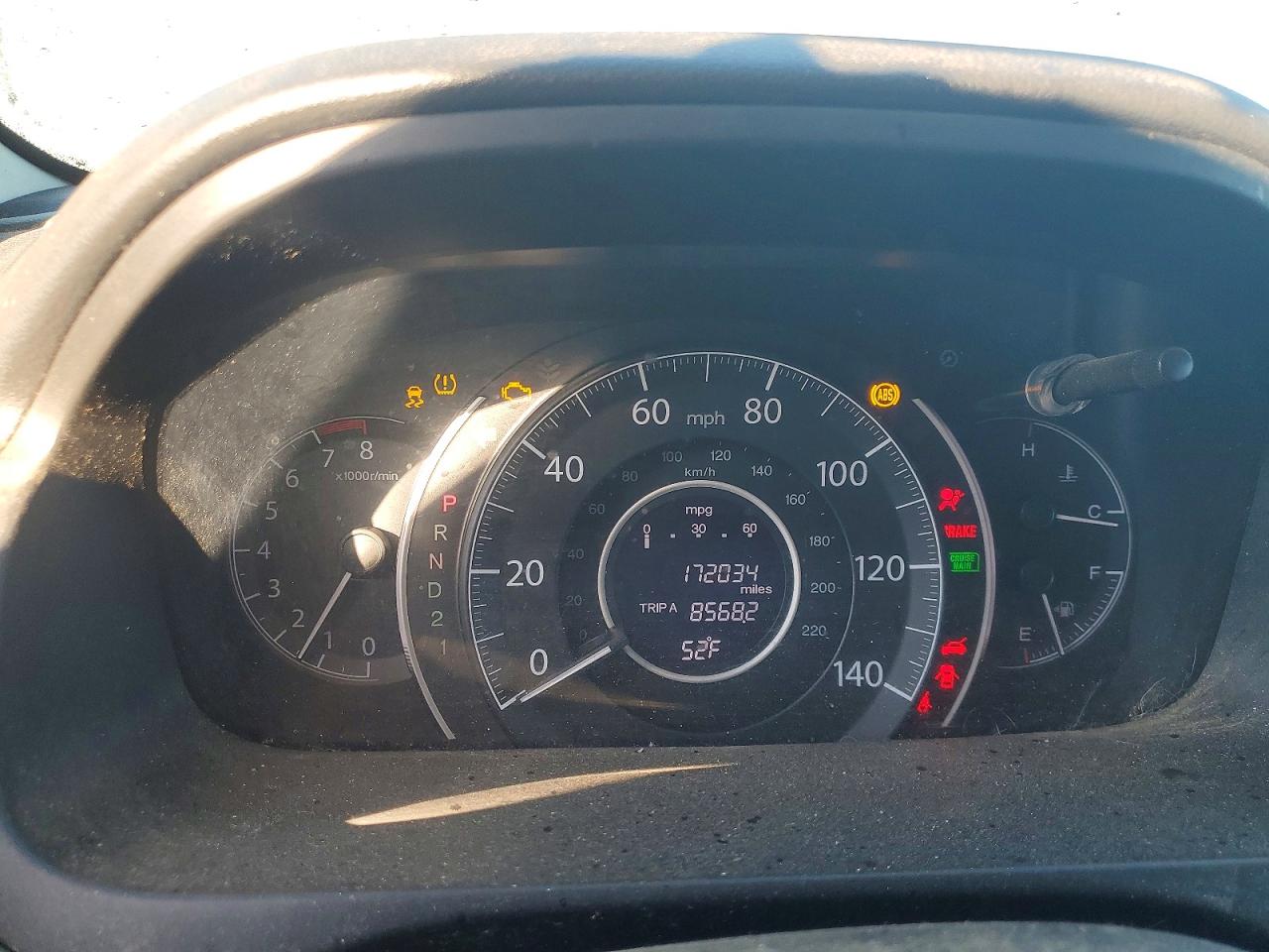2014 HONDA CR-V EXL photo 9
