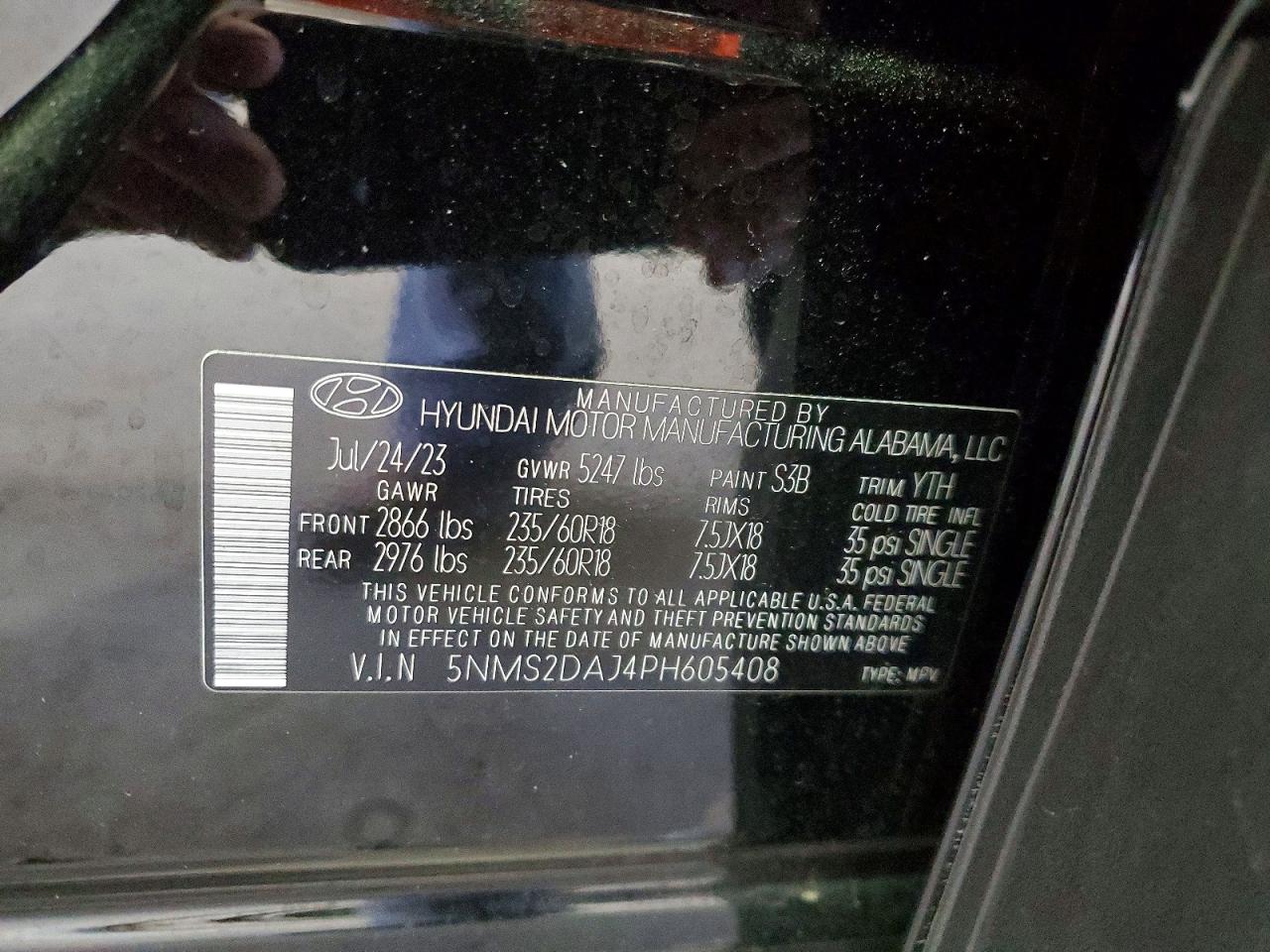 2023 HYUNDAI SANTA FE photo 25