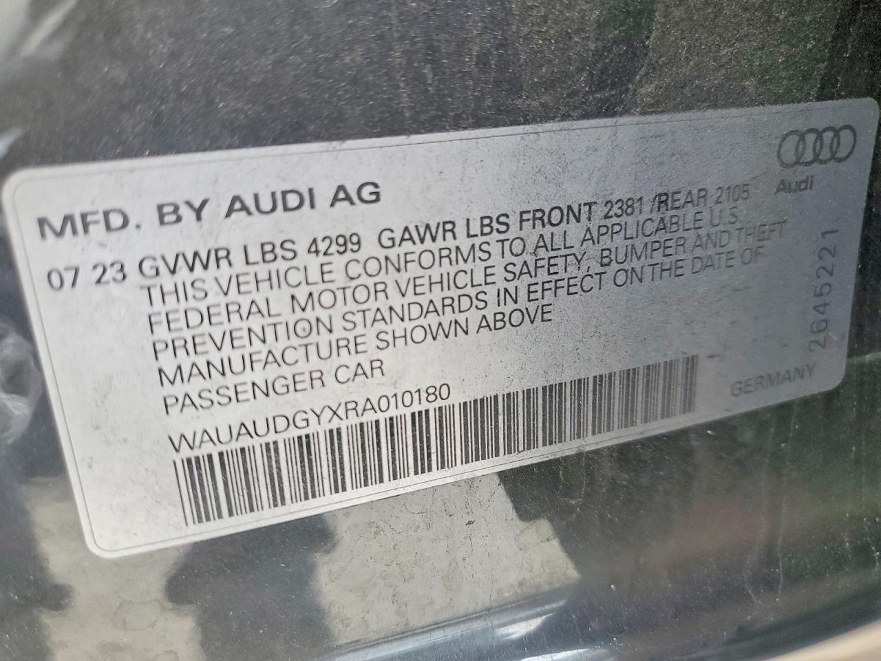 2024 AUDI A3 PREMIUM photo 25
