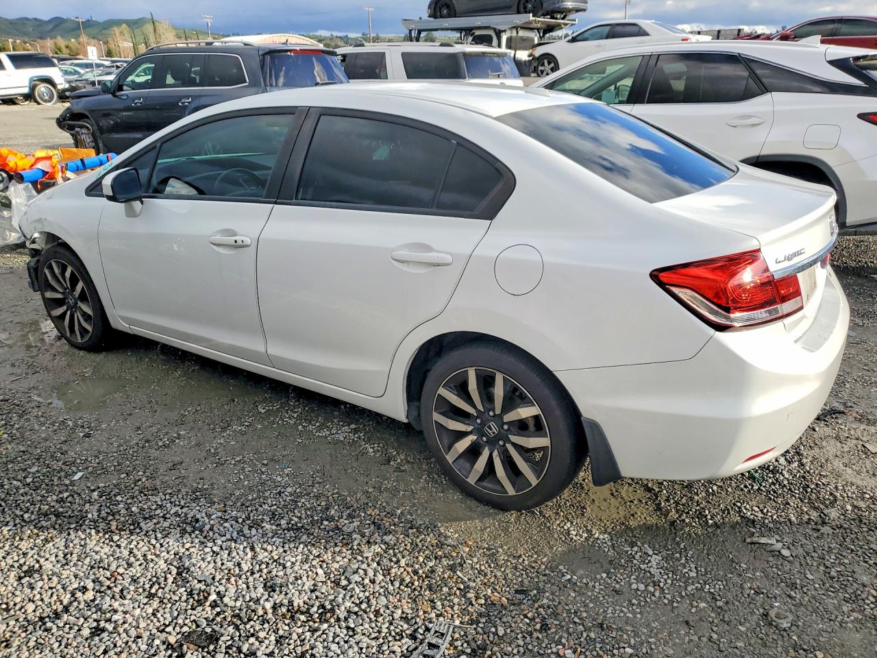 2014 HONDA CIVIC EXL photo 3