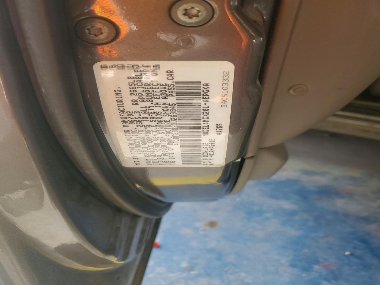 2003 TOYOTA AVALON XL photo 25