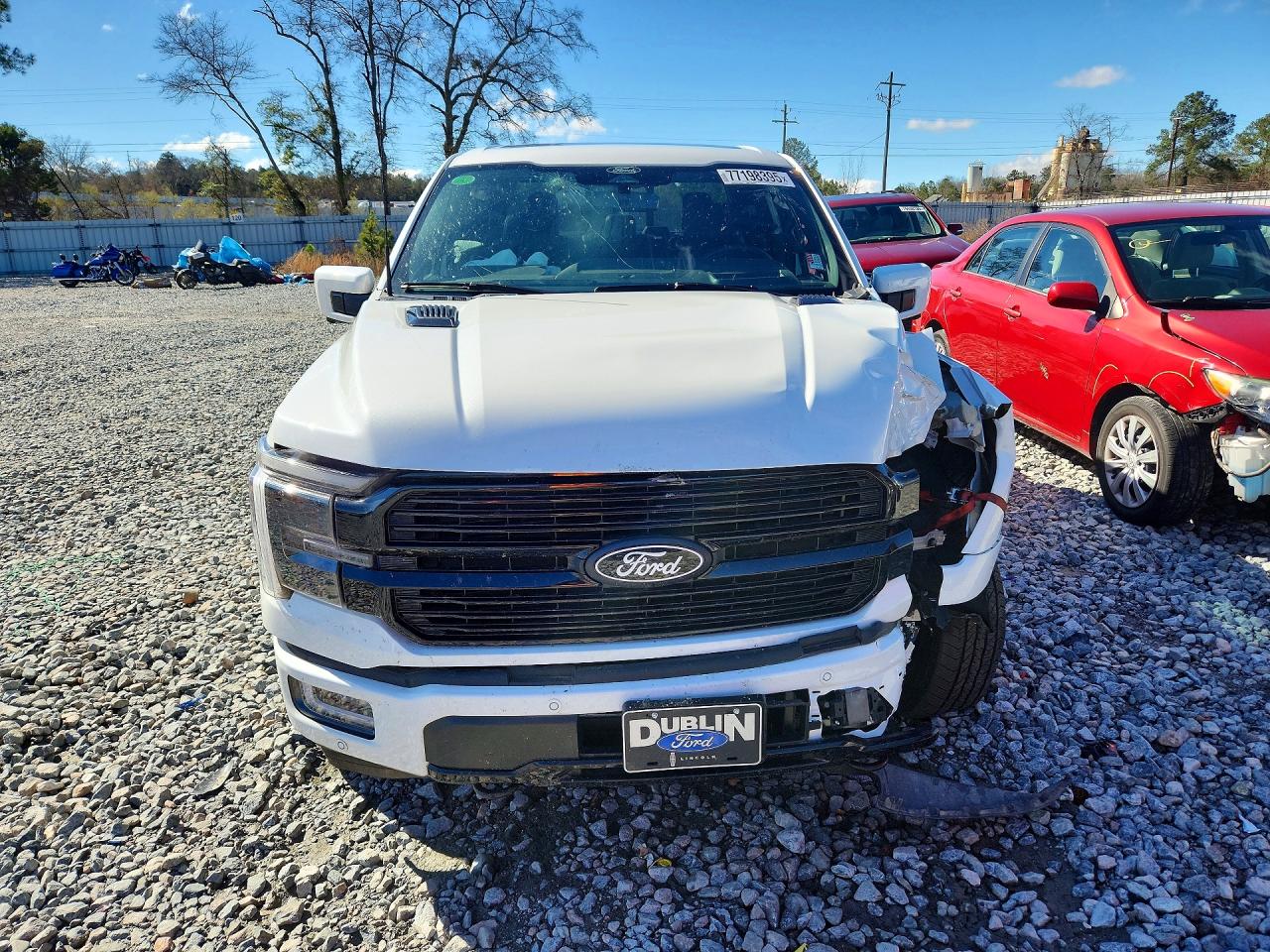 2025 FORD F150 PLATINUM photo 9