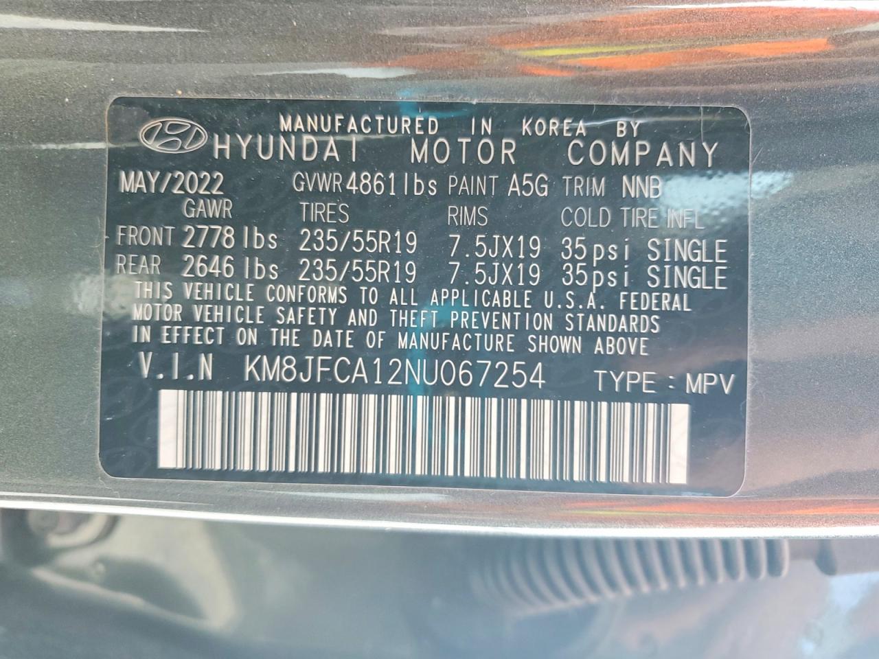 2022 HYUNDAI TUCSON SEL CONVENIENCE photo 13