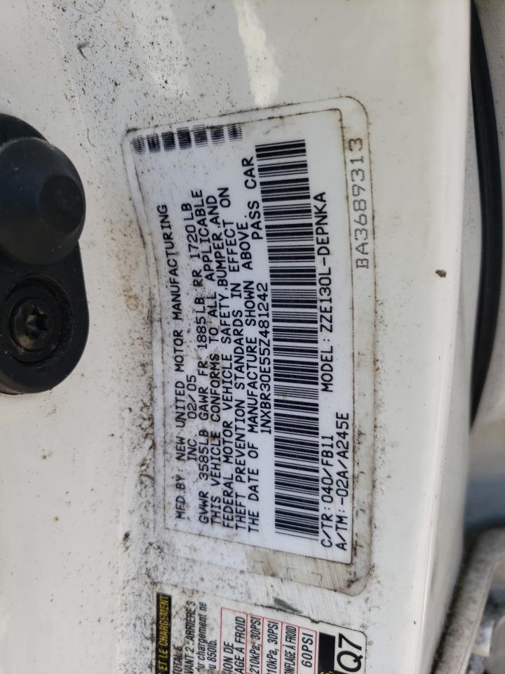 2005 TOYOTA COROLLA photo 37