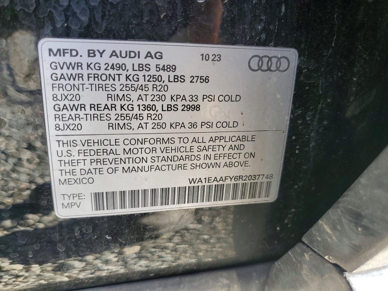 2024 AUDI Q5 PREMIUM PLUS 45 photo 37