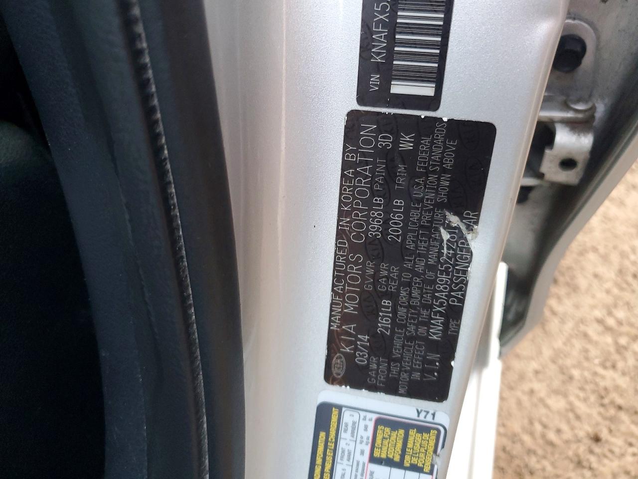 2014 KIA FORTE EX photo 25