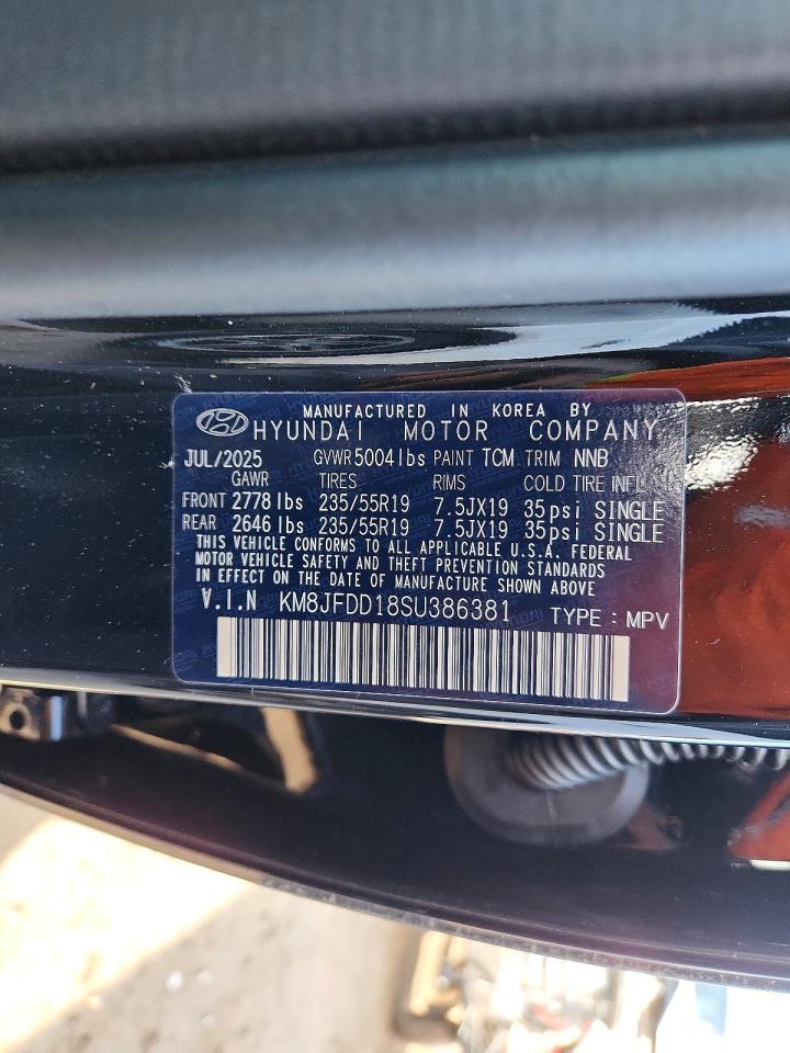 2025 HYUNDAI TUCSON photo 13