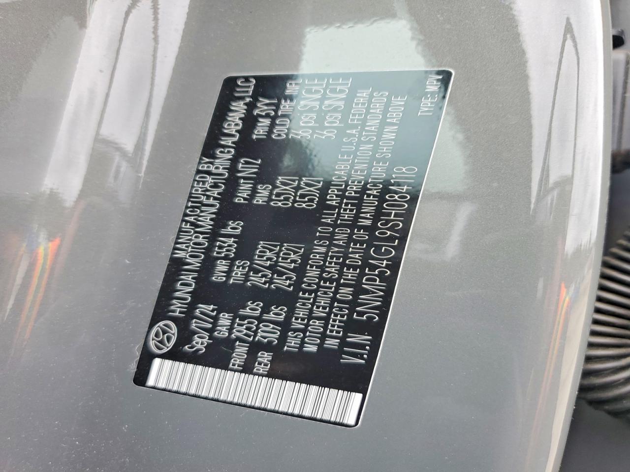 2025 HYUNDAI SANTA FE CALLIGRAPHY photo 13