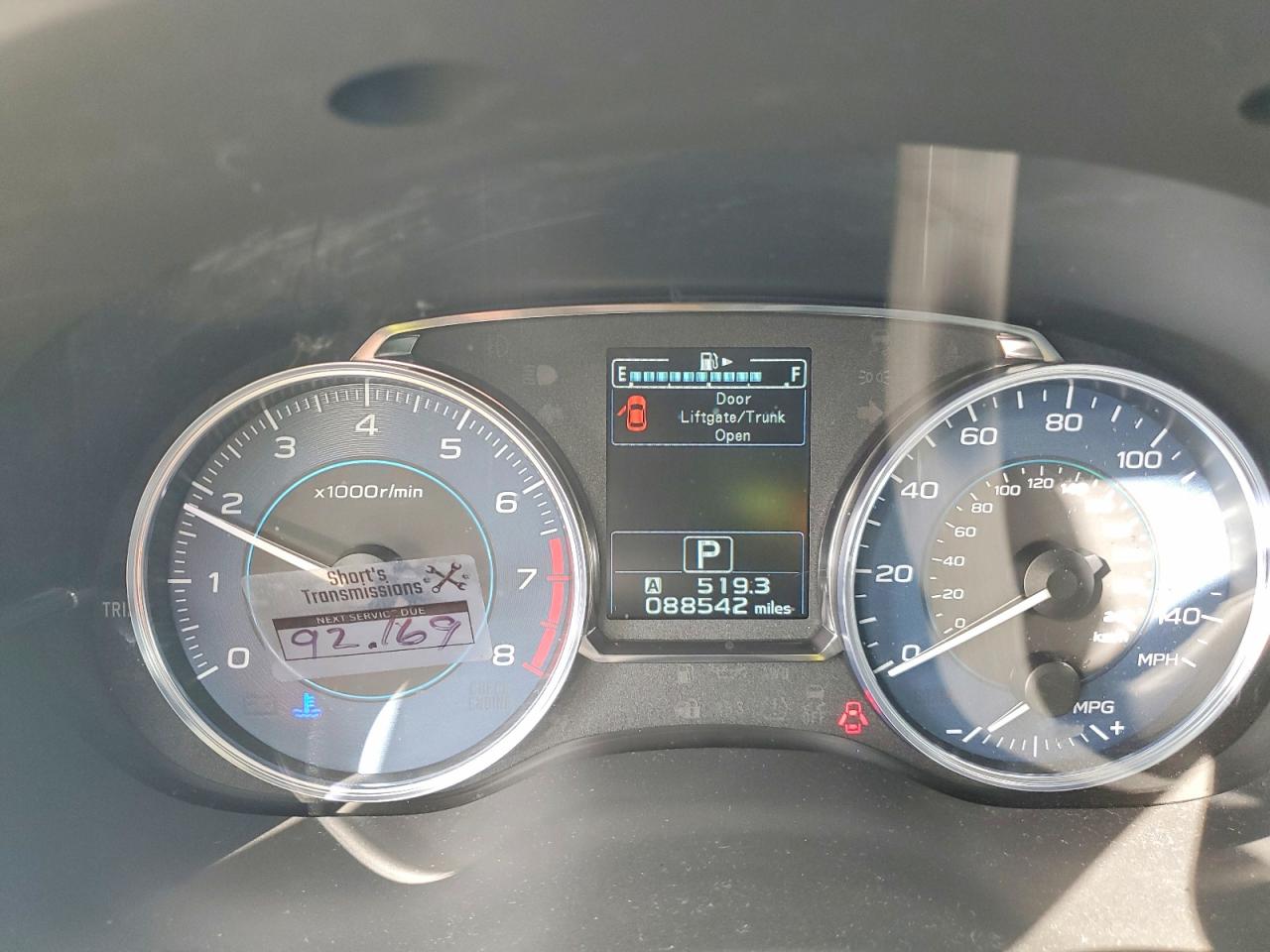 2015 SUBARU IMPREZA LIMITED photo 9